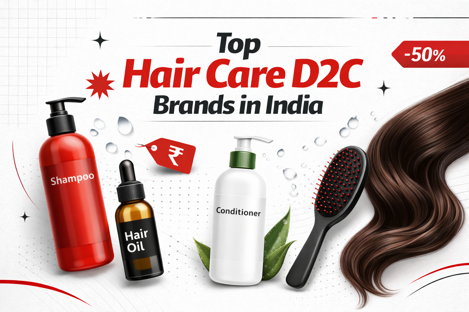 Top 20 Hair Care D2C Brands in India